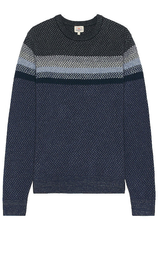 Faherty Donegal Ombre in Navy - Faherty Donegal Ombre en bleu marine - 法赫蒂·多尼戈尔 Ombre 海军蓝 - Faherty Donegal Ombre in Marineblau - Faherty Donegal 옴브레 네이비 색상 - Faherty Donegal Ombre in blu marino