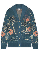 Faherty Offshore Swell Cardigan in Blue - Cardigan Faherty Offshore Swell en bleu - Faherty Offshore Swell 蓝色开衫 - Faherty Offshore Swell Cardigan in Blau - Faherty 오프쇼어 스웰 가디건블루 색상 - Cardigan Faherty Offshore Swell in blu