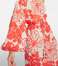 Faithfull Amorosa floral cotton maxi dress