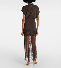 Faithfull Brita fringed minidress