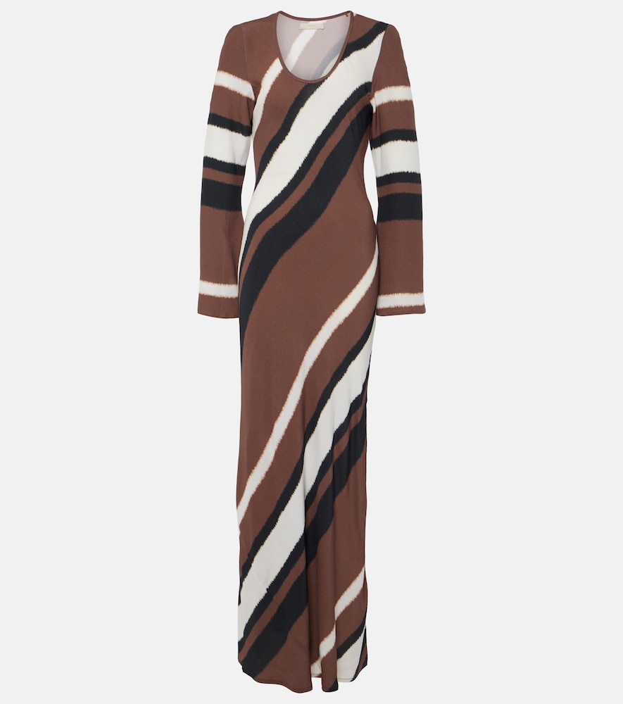 Faithfull Da Costa striped maxi dress. Faithfull Da Costa 条纹长裙