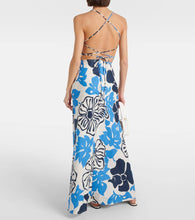 Faithfull Garcia floral linen maxi dress
