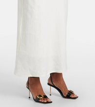 Faithfull Ilride off-shoulder linen maxi dress