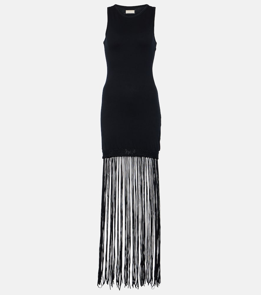 Faithfull Maceio fringed cotton jersey minidress. Faithfull Maceio 流苏棉质针织迷你连衣裙
