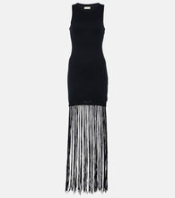 Faithfull Maceio fringed cotton jersey minidress