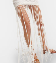 Faithfull Maceio fringed cotton minidress