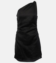 Faithfull Marga gathered linen minidress. Faithfull Marga 亚麻迷你连衣裙