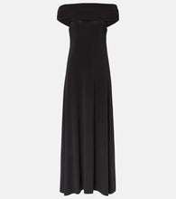 Faithfull Sofie off-shoulder jersey maxi dress