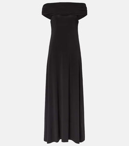 Faithfull Sofie off-shoulder jersey maxi dress