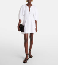 Faithfull Soleil linen minidress