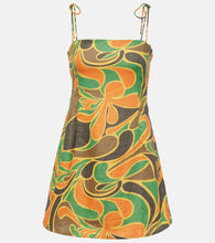 Faithfull Ysla printed linen minidress. Faithfull Ysla 印花亚麻迷你连衣裙