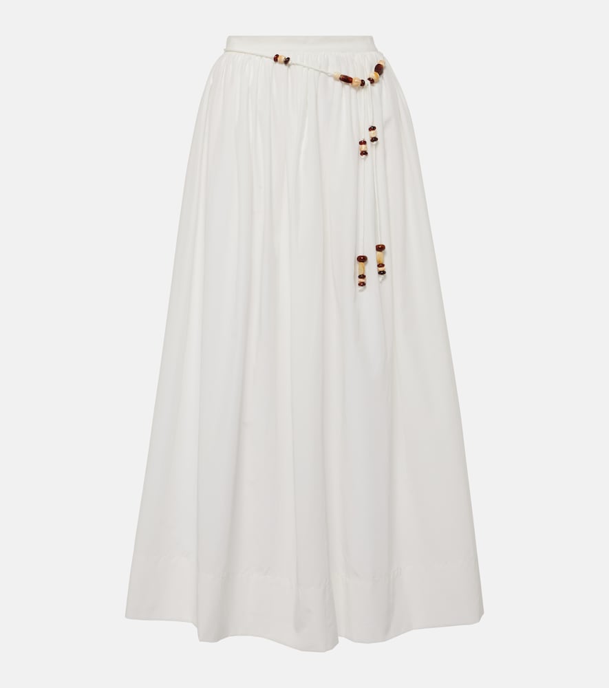 Faithfull x Monikh Oliveria silk and cotton maxi skirt - Faithfull x Monikh Oliveria 真丝棉质长裙