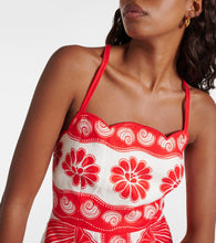 Farm Rio Ainika Shell linen minidress