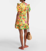 Farm Rio Delicate Fruit Garden cotton minidress