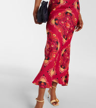 Farm Rio Printed halterneck maxi dress