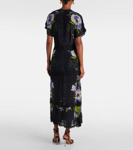 Farm Rio Soft Garden floral maxi dress