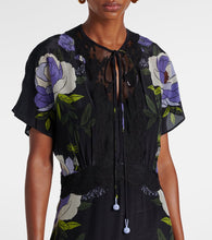 Farm Rio Soft Garden floral maxi dress