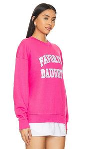 Favorite Daughter Collegiate Sweatshirt in Pink