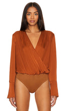 Favorite Daughter Date Blouse in Burnt Orange