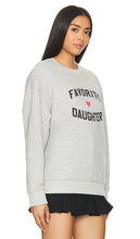 Favorite Daughter Heart Logo Sweatshirt in Grey