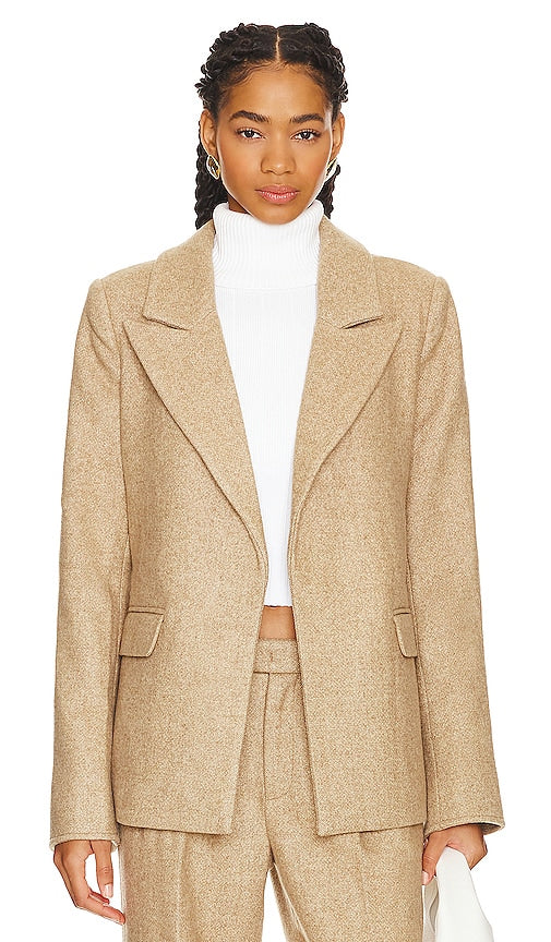 Favorite Daughter The Adrienne Blazer in Beige