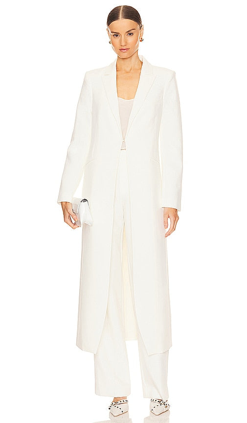 Favorite Daughter The Juniper Duster Coat in Ivory