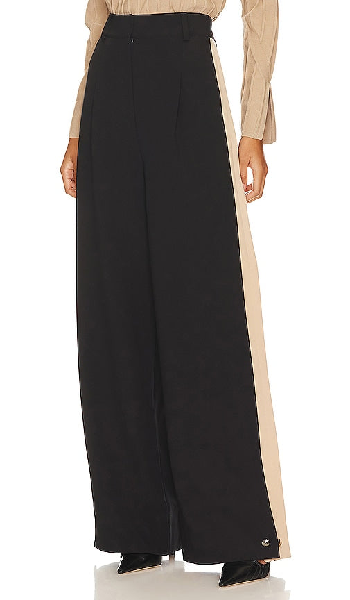 Favorite Daughter The Margaret Wide Leg Pant in Black - Pantalon large The Margaret de ma fille préférée en noir - 最喜欢的女儿玛格丽特黑色阔腿裤 - Lieblingstochter: Die Margaret Wide Leg Pant in Schwarz - Favourite Daughter The Margaret 와이드 레그 팬츠 블랙 색상 - Figlia preferita I pantaloni a gamba larga Margaret in nero