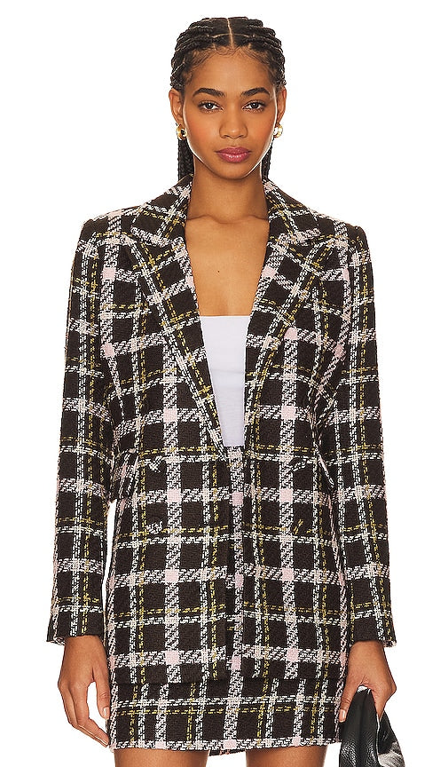 Favorite Daughter The Phoebe Blazer in Chocolate - Fille préférée, le blazer Phoebe en chocolat - 最喜欢的女儿菲比巧克力西装外套 - Lieblingstochter Der Phoebe Blazer in Schokolade - 가장 좋아하는 딸 초콜릿을 입은 피비 블레이저 - Figlia preferita: Phoebe Blazer color cioccolato