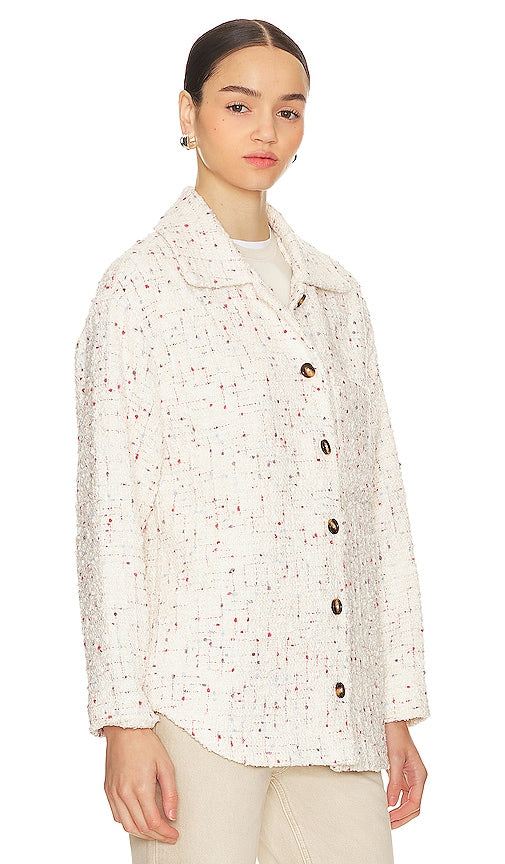 Favorite Daughter The Talullah Jacket in Cream