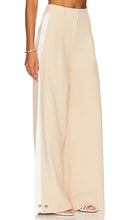 Favorite Daughter the Margaret Wide Leg Pant in Beige