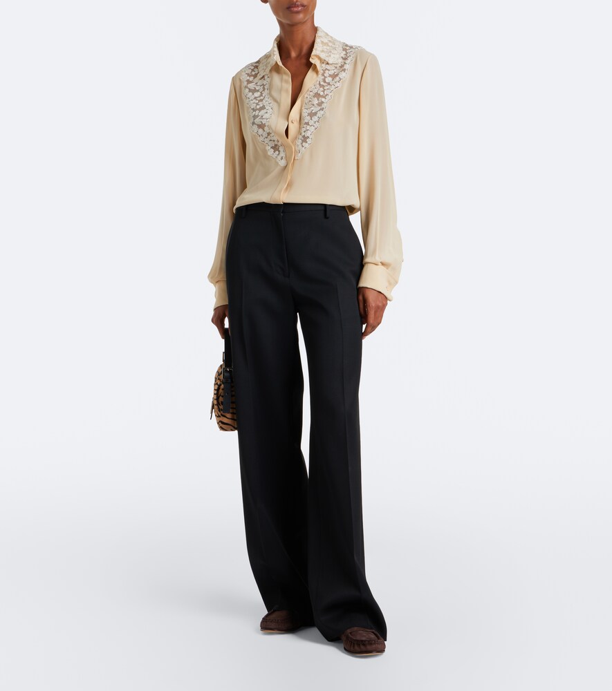 Fendi Fendi Scrunch suede mules in Brown - Loafers