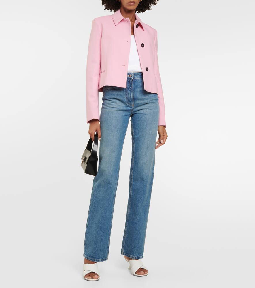 Ferragamo Aludra 55 leather mules