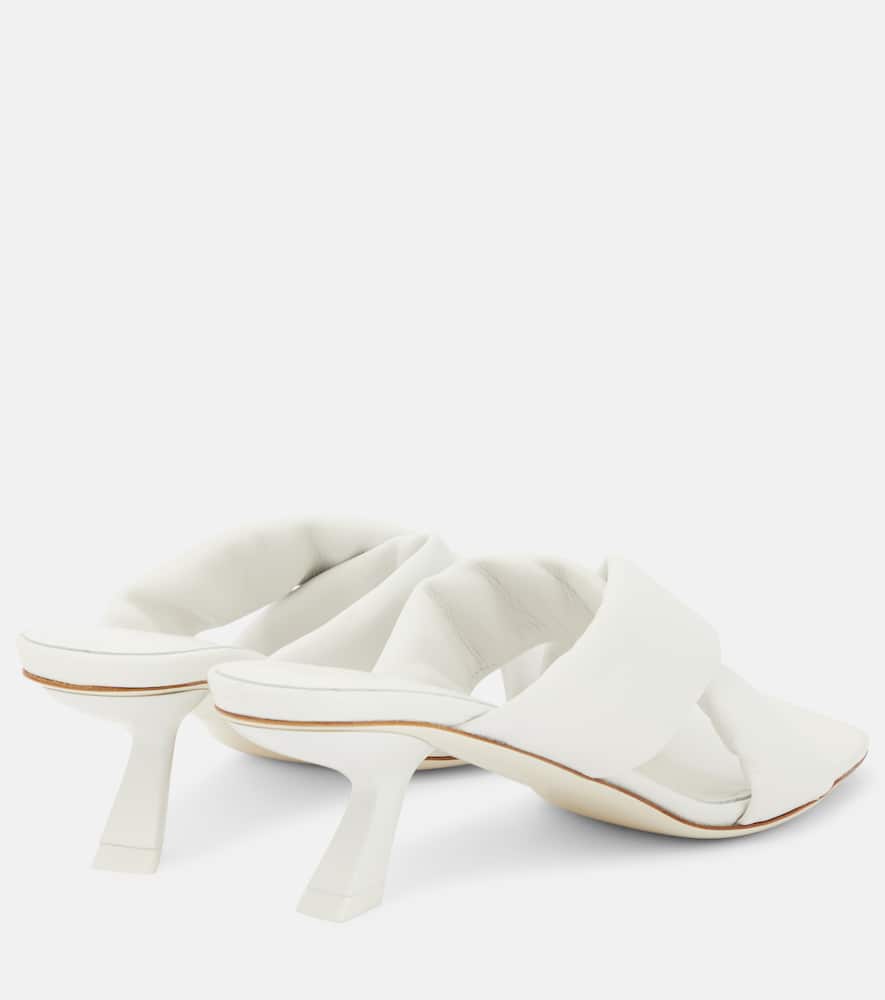 Ferragamo Aludra 55 leather mules