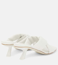 Ferragamo Aludra 55 leather mules
