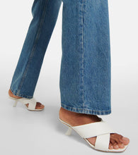 Ferragamo Aludra 55 leather mules