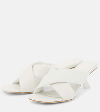 Ferragamo Aludra 55 leather mules