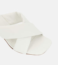 Ferragamo Aludra 55 leather mules