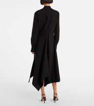 Ferragamo Cotton-blend jersey midi dress