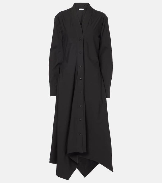 Ferragamo Cotton-blend jersey midi dress