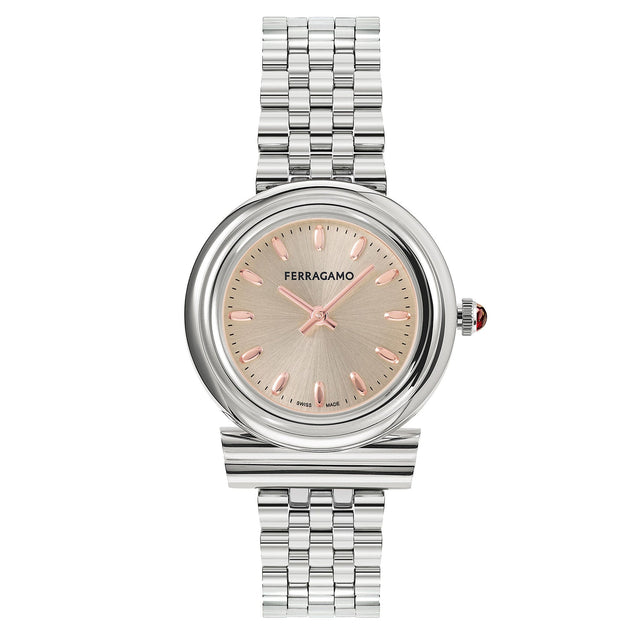 Ferragamo Gancini Stainless Steel Bracelet Watch | 28mm | SFMV01223