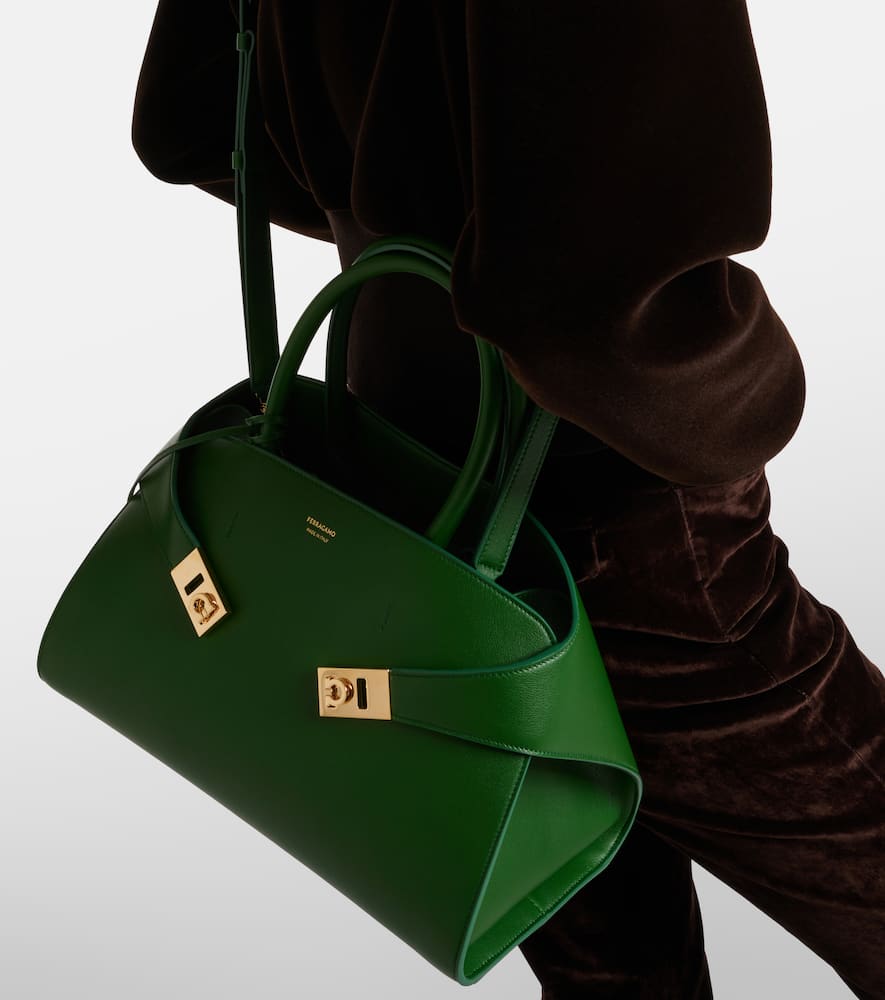 Ferragamo Hug Medium leather tote bag