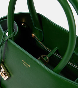 Ferragamo Hug Medium leather tote bag