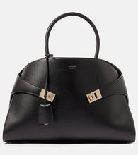Ferragamo Hug Medium leather tote bag. Shop Ferragamo Top-Handle Bags for women now.