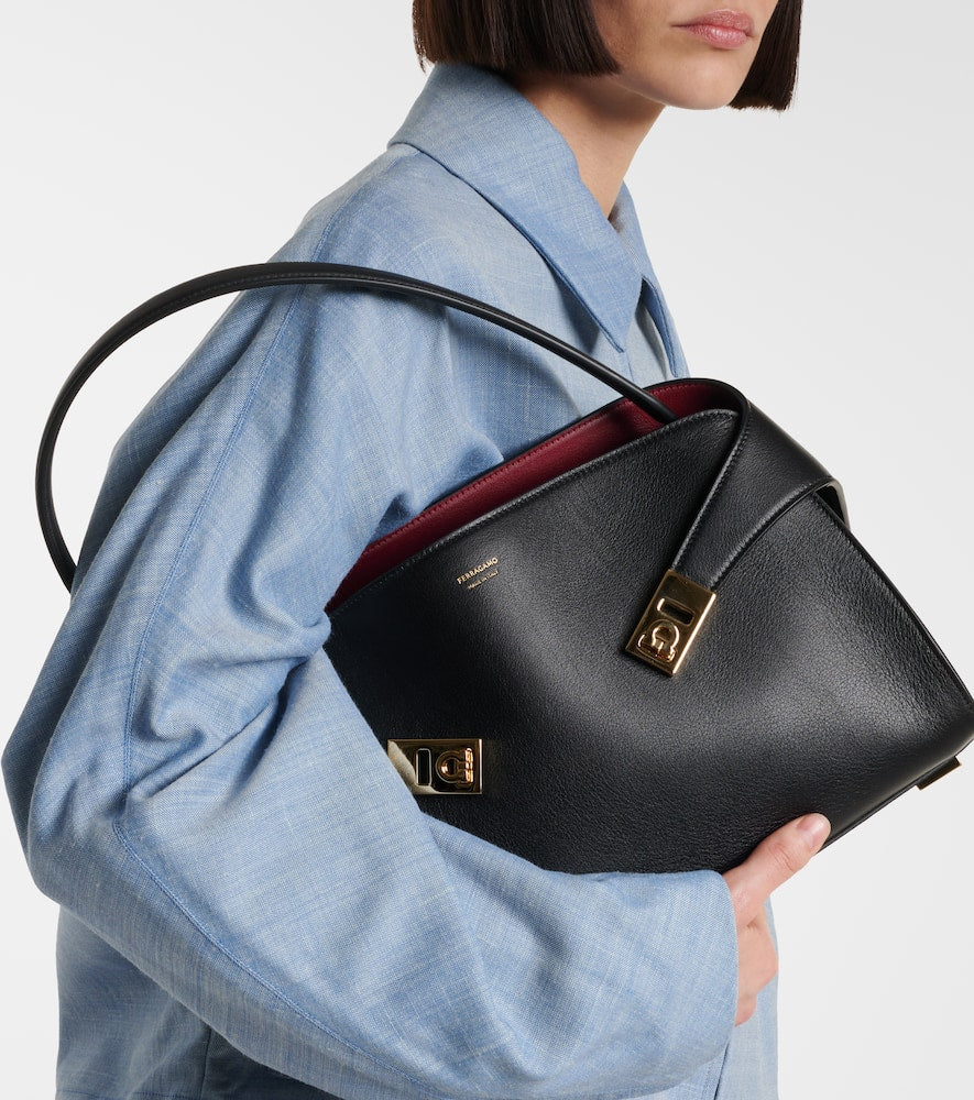 Ferragamo Hug Soft Medium leather shoulder bag