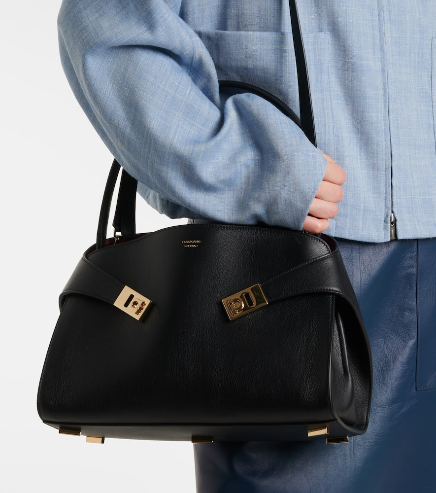 Ferragamo Hug Soft Medium leather shoulder bag