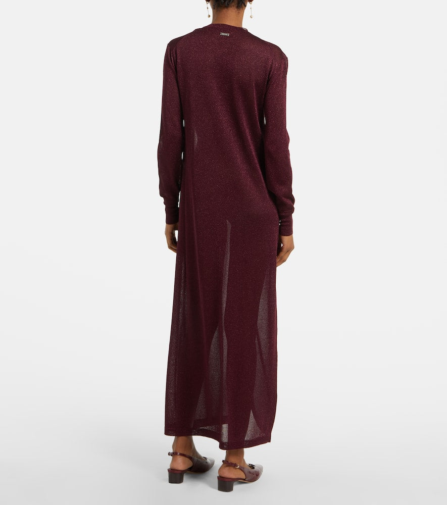 Ferragamo Lamé cardigan