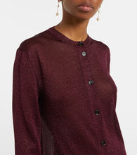 Ferragamo Lamé cardigan
