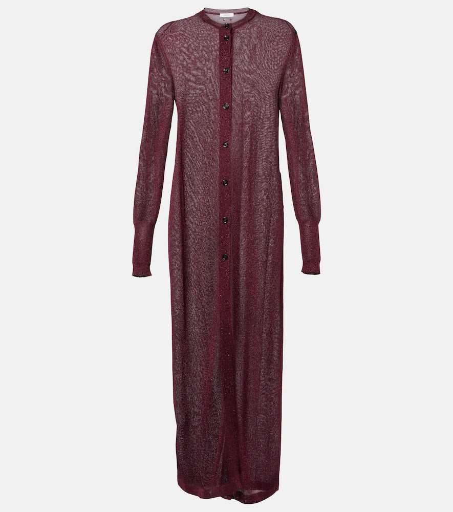 Ferragamo Lamé cardigan
