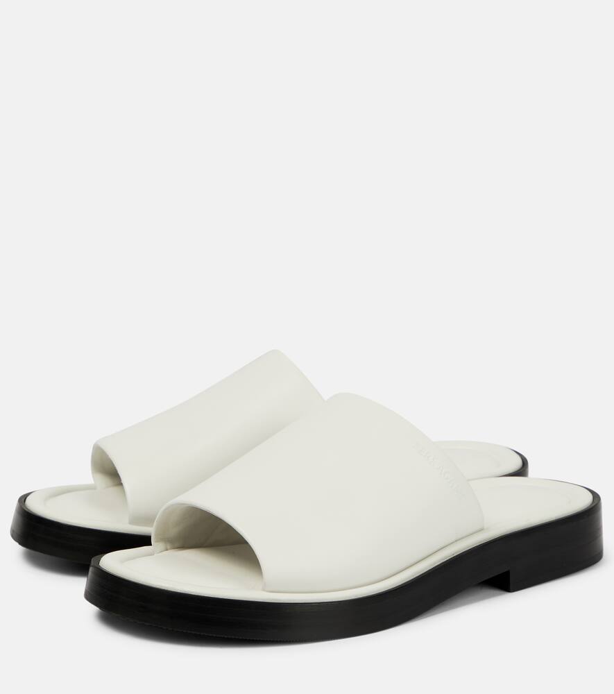 Ferragamo Leather slides