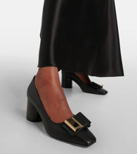 Ferragamo Lena 60 leather pumps
